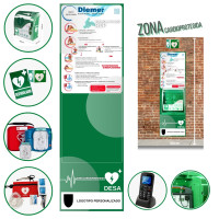Zona Cardioprotegida Philips AIVIA.NET + GSM 112